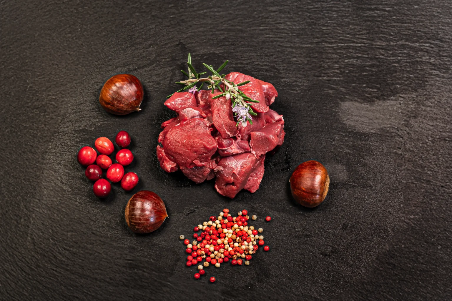 Sorgfältig ausgewähltes Fleisch mit Herkunft